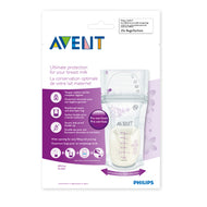 Sacos de armazenamento de leite materno Avent 25 unidades 180 ml 