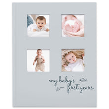 Load image into Gallery viewer, Keababies SKETCH Baby First Years Memory Book - Dust Gray
