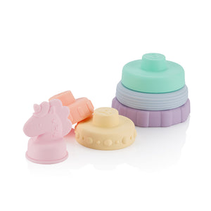 Itzy Ritzy - Itzy Stacker Silicone Stacking Toy - Unicorn