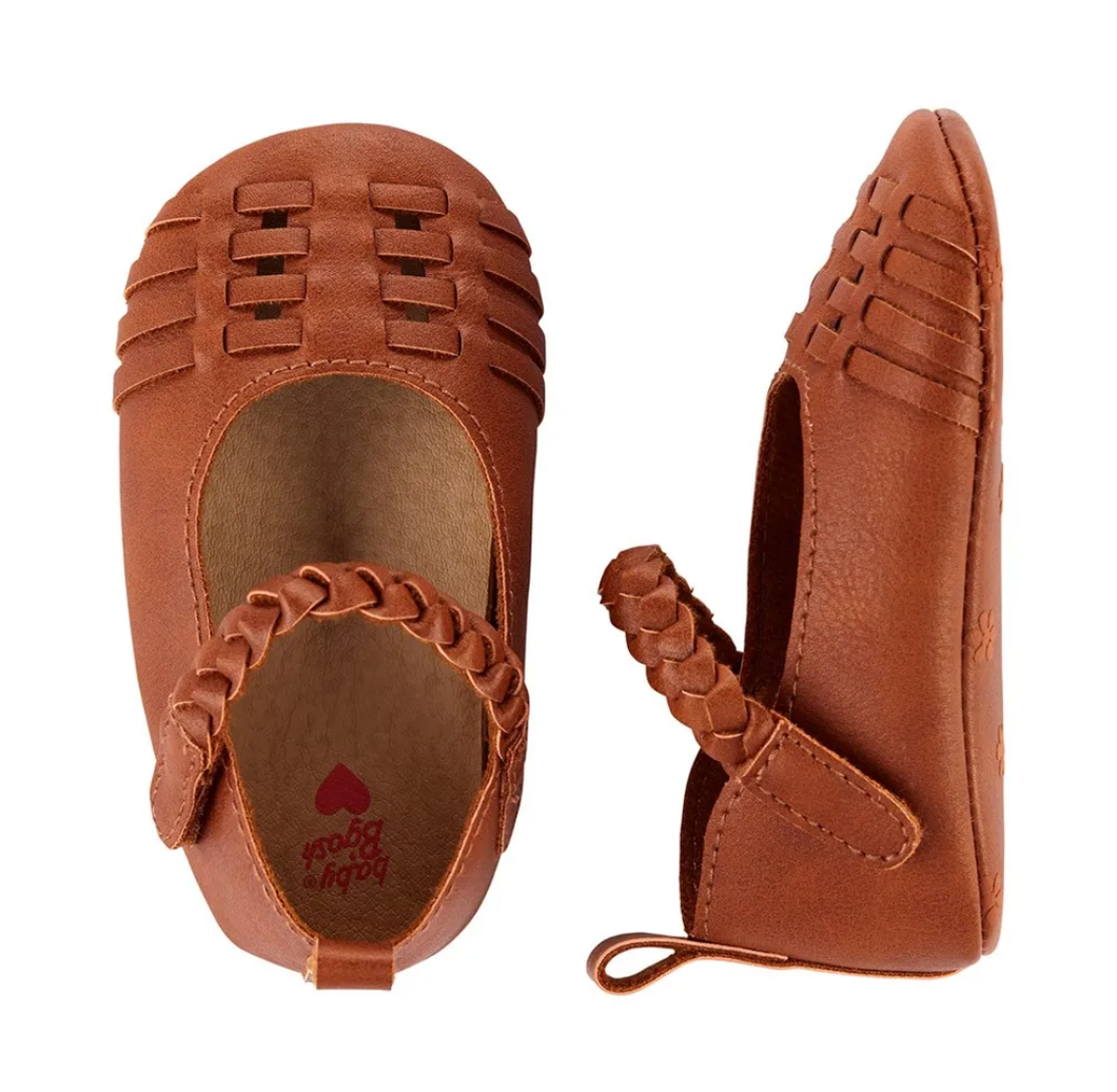 Sapatos de berço Huarache para bebês meninas OshKosh