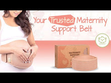 Load and play video in Gallery viewer, KeaBabies Maternity Support Belt - One Size
