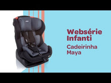 Video laden en afspelen in Gallery-weergave, Infanti Maya Convertible Car Seat - Onyx
