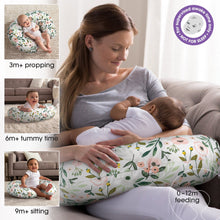 Load image into Gallery viewer, Boppy Feeding and Infant Support Pillow - Pink Garden
