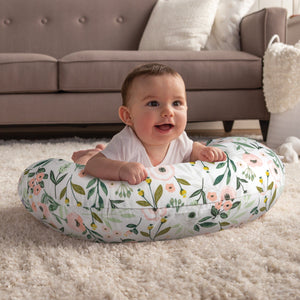 Boppy Feeding and Infant Support Pillow - Pink Garden