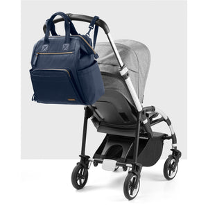 Skip Hop Mainframe Wide Open Diaper Backpack - Navy